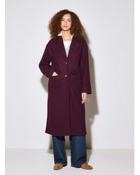 Twik - Double Pocket Felt Overcoat - Lyst