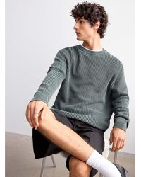 Le 31 - Muted Ribbed Sweater - Lyst