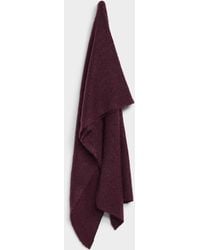 Vero Moda - Solid Fluffy Scarf - Lyst