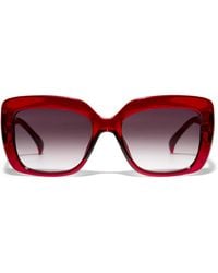 Simon's - Athena Square Sunglasses - Lyst