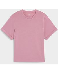 Contemporaine - Rolled Sleeves Peach - Lyst