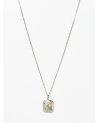 FIVE STUDIOS - Encrusted Stone Pendant Necklace - Lyst