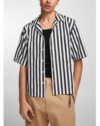Moschino - Contrasting Lines Shirt - Lyst