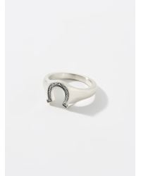 Serge Denimes - Horseshoe Silver Ring - Lyst