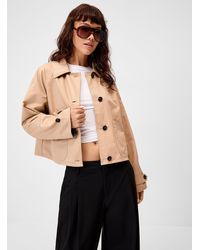 Levi's - Reversible Cropped Trench Coat - Lyst