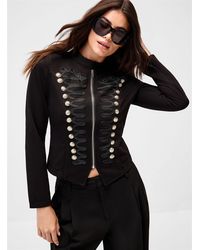Twik - Officer Fitted Jersey Jacket - Lyst