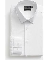 Le 31 - Stretch Cotton Shirt Slim Fit - Lyst