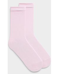 Simon's - Solid Comfortable Socks Made In Portugal - Lyst