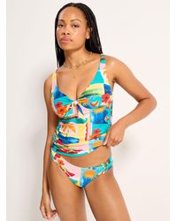 Simon's - Holiday Resort Pattern Faux - Lyst
