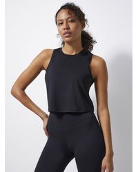 I.FIV5 - Cropped Racerback Tank - Lyst