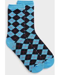 Simon's - Argyle Socks - Lyst