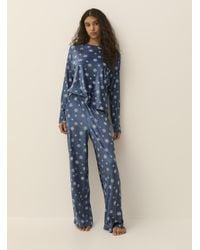 Miiyu - Winter Pattern Velvety Lounge Pant Christmas Collection - Lyst