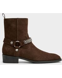 Steve Madden - Suede Elkmont Boots Men - Lyst