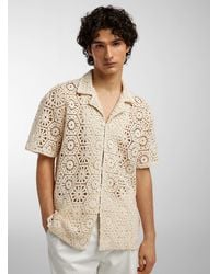 Che Studios - Medallion Crochet Shirt - Lyst