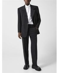 Marine Serre - Virgin Wool Twill Pant Unisex - Lyst