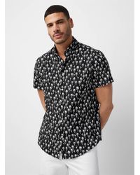 Report Collection - Soft Tropical Contrast Shirt - Lyst