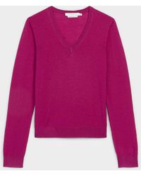 Contemporaine - Responsibly Sourced Merino Wool V - Lyst