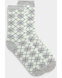 Simon's - Argyle Socks - Lyst