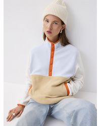 Twik - Colour Block Polar Fleece Sweater - Lyst
