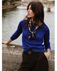 Contemporaine - Responsibly Sourced Merino Wool Crew - Lyst
