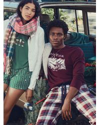 Le 31 - Festive Print Lounge T - Lyst