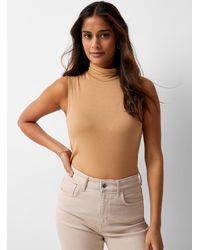 Mock Neck Sleeveless Tops for Women - Up to 80% off | Lyst