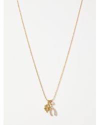 Simon's - Lucky Charm Trio Chain - Lyst