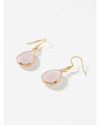 Simon's - Translucent Stone Earrings - Lyst