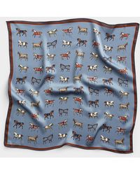 Le 31 - Armoured Horses Tie Scarf Imported From Seoul - Lyst