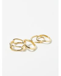Simon's - Irregular Rings Set Of 4 - Lyst