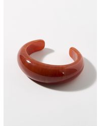 Simon's - Thick Open Bangle - Lyst