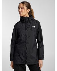 The North Face - Antora Long Hooded Raincoat - Lyst