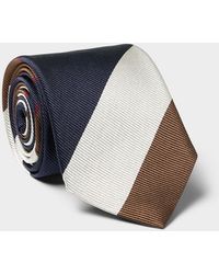 Le 31 - Preppy Diagonal Stripe Tie - Lyst