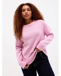 Contemporaine - Solid Essential Boxy Sweater - Lyst