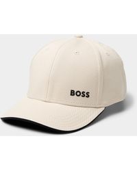 BOSS - Logo Trimmed Cap - Lyst