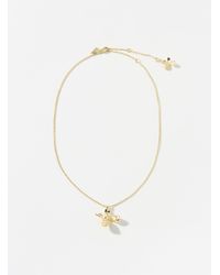 Pilgrim - Hammered Flower Chain - Lyst