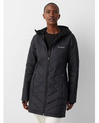 Columbia - Heavenly Plush Hooded 3/4 Puffer Jacket - Lyst