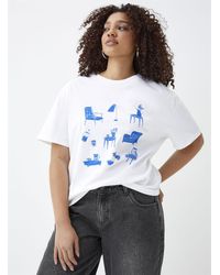 Twik - Washed And Printed T - Lyst