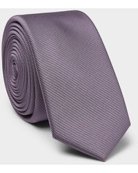 Le 31 - Finely Ribbed Tie - Lyst