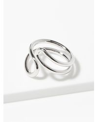 Simon's - Asymmetric Openwork Ring - Lyst