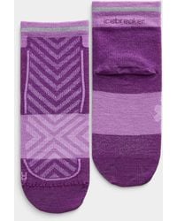 Icebreaker - Merino Running Ped Socks - Lyst