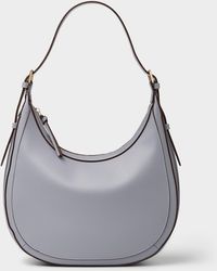 Simon's - Solid Rounded Hobo Bag - Lyst