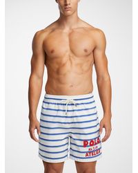 Polo Ralph Lauren - Marine Striped Swim Trunk - Lyst