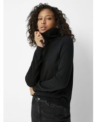 Contemporaine - Responsibly Sourced Merino Wool Turtleneck Sweater - Lyst