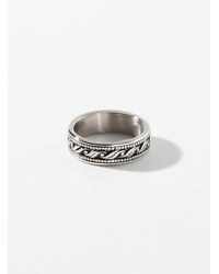 Le 31 - Geo Engraving Ring - Lyst