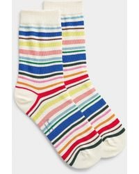Paul Smith - Colourful Stripe Sock - Lyst