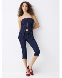 Twik - Dark Blue Denim Low - Lyst