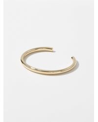 Simon's - Minimalist Open Bangle - Lyst
