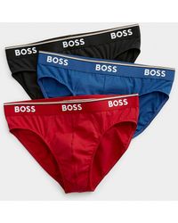 BOSS - Classic Solid Briefs 3 - Lyst