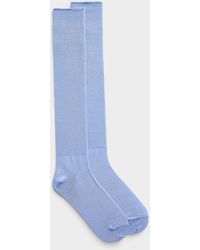 Simon's - Solid Ribbed Knee - Lyst